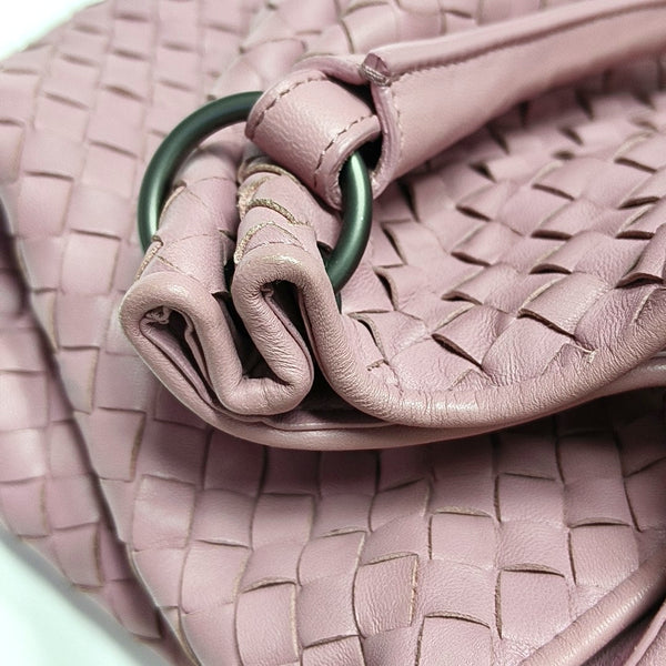 Authenticated pre-owned  Parachute Lambskin Pink - Top Handle Bag at Looply