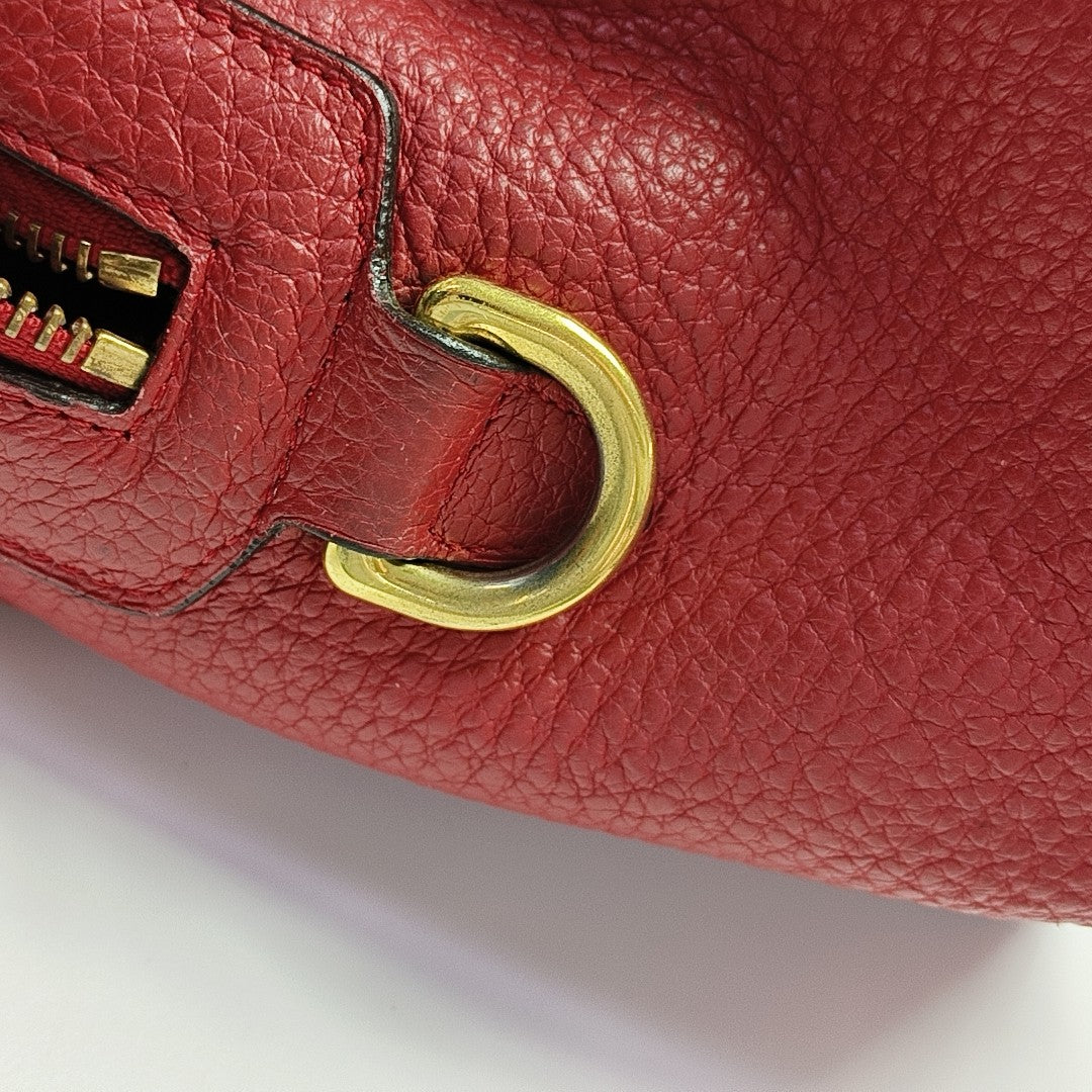 Fusta Calfskin Red