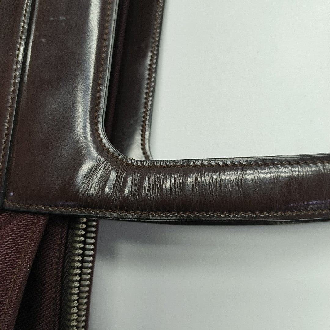 Satchel Calfskin Red