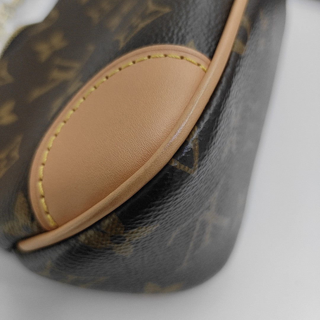 BOULOGNE Nano Monogram Coated Canvas Brown