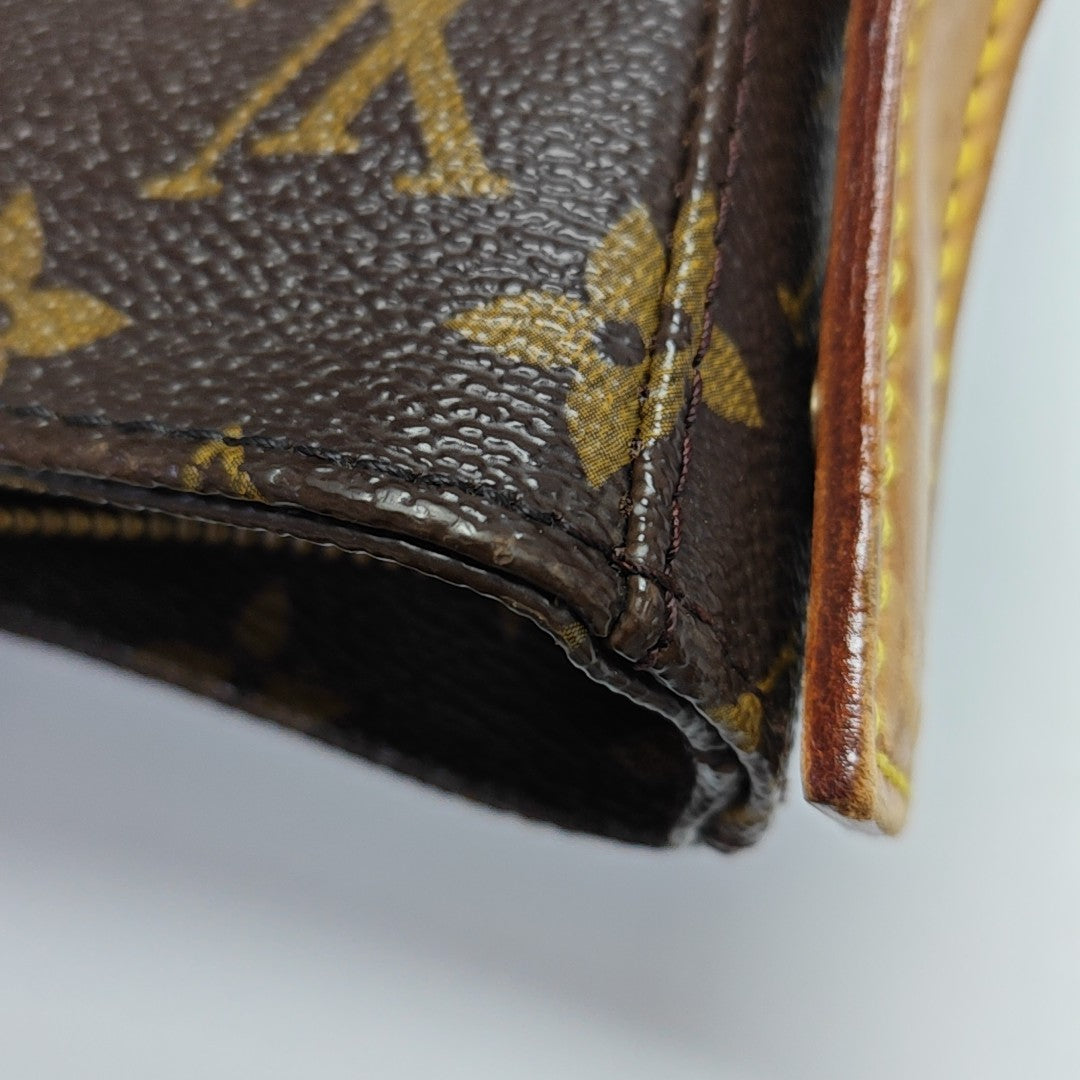 LOOPING GM Monogram Coated Canvas Brown