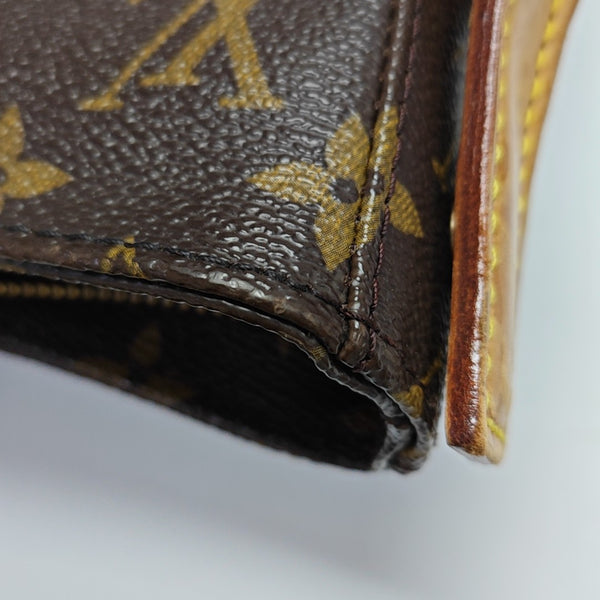 LOOPING GM Monogram Coated Canvas Brown