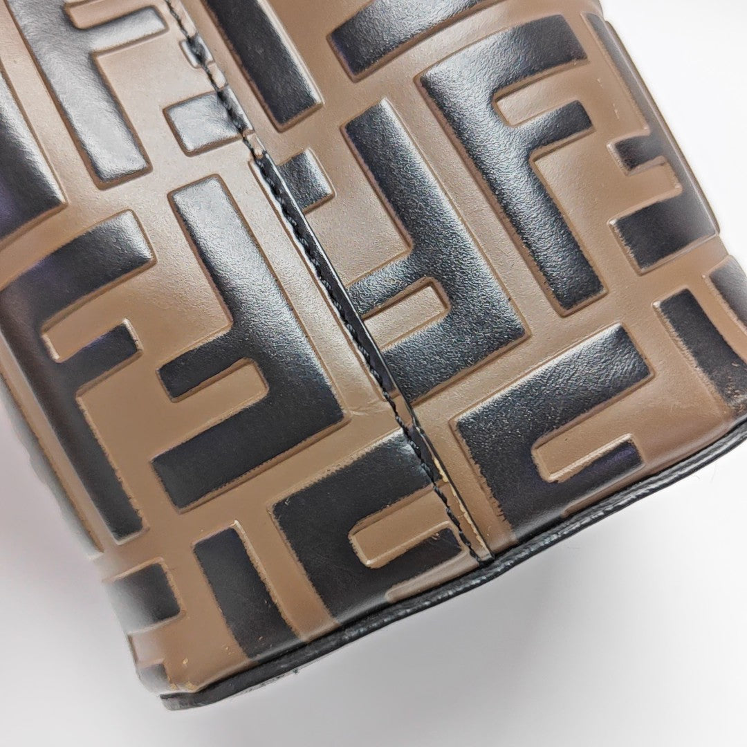 Mon Tresor Mini Monogram Calfskin Brown