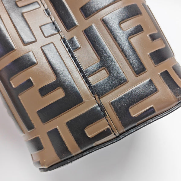 Mon Tresor Mini Monogram Calfskin Brown