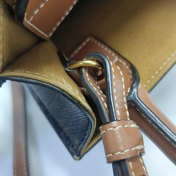 CABAS CELINE Mini Coated Canvas Brown