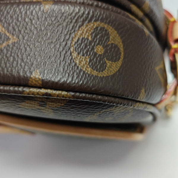 SAUMUR BB Monogram Coated Canvas Brown