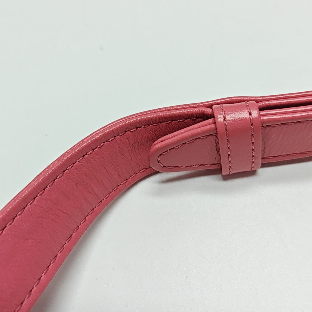 GABRIELLE Small Quilted Calfskin Red