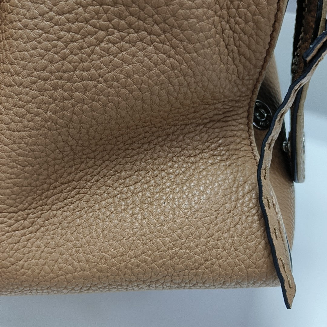Lei Calfskin Brown