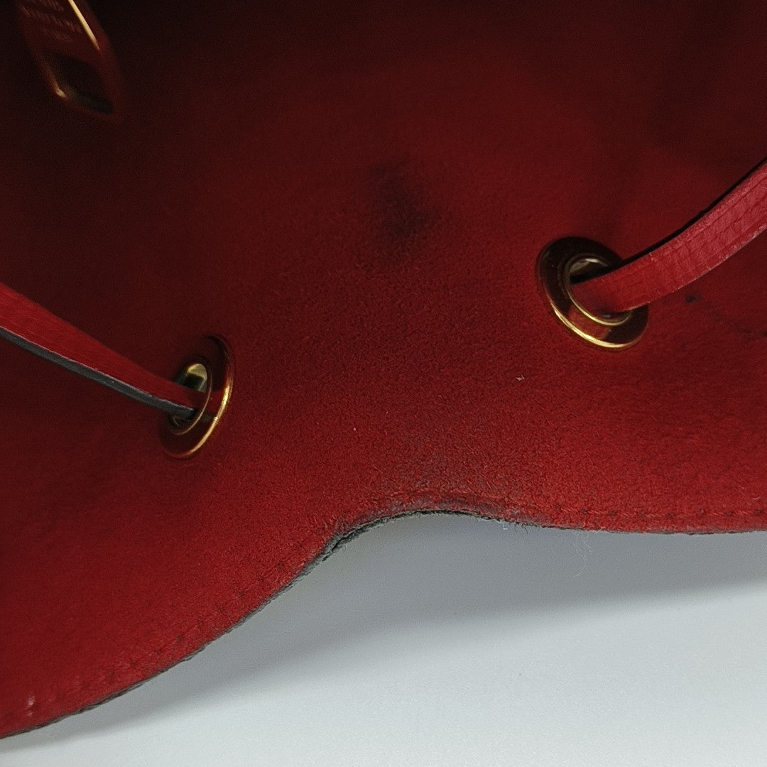 NÉONOÉ MM Monogram Coated Canvas Brown