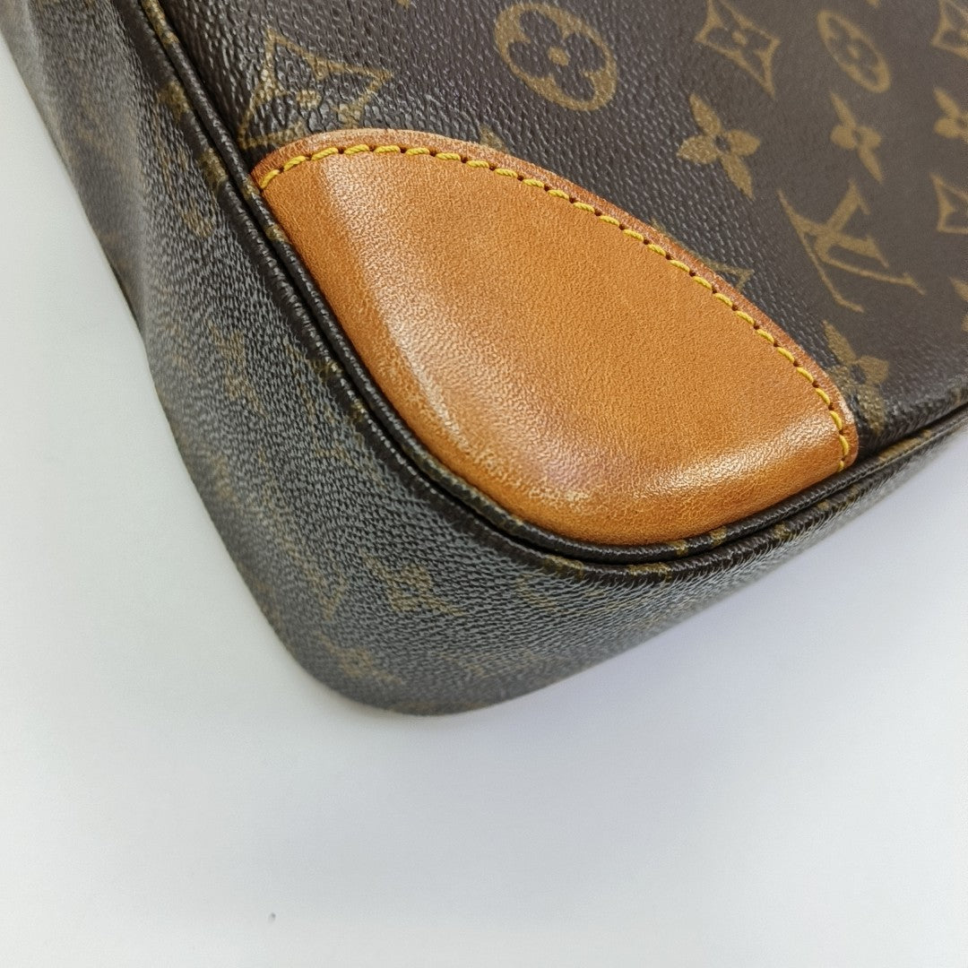 BOULOGNE Monogram Coated Canvas Brown