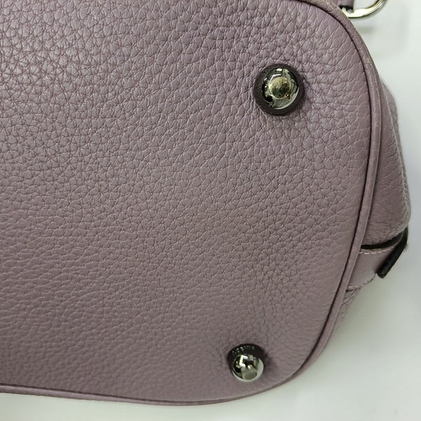 Calfskin Shoulder Bag Purple