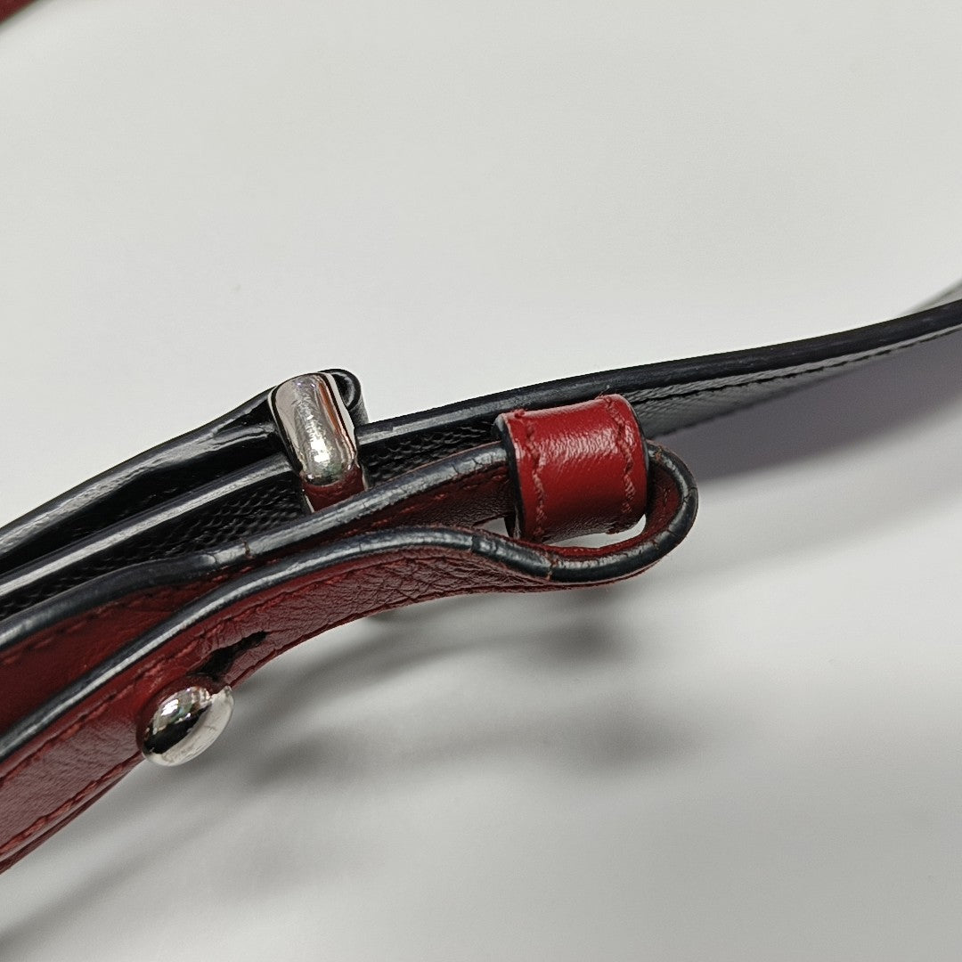 Monochrome Saffiano Calfskin Black