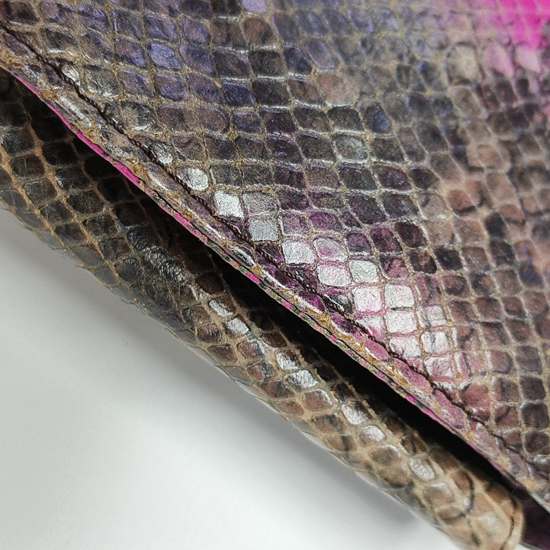 Leather Crossbody Bag Multicolor