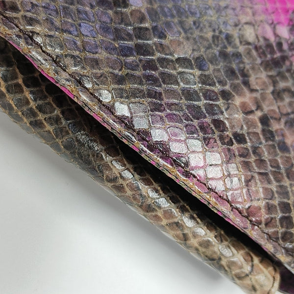 Leather Crossbody Bag Multicolor