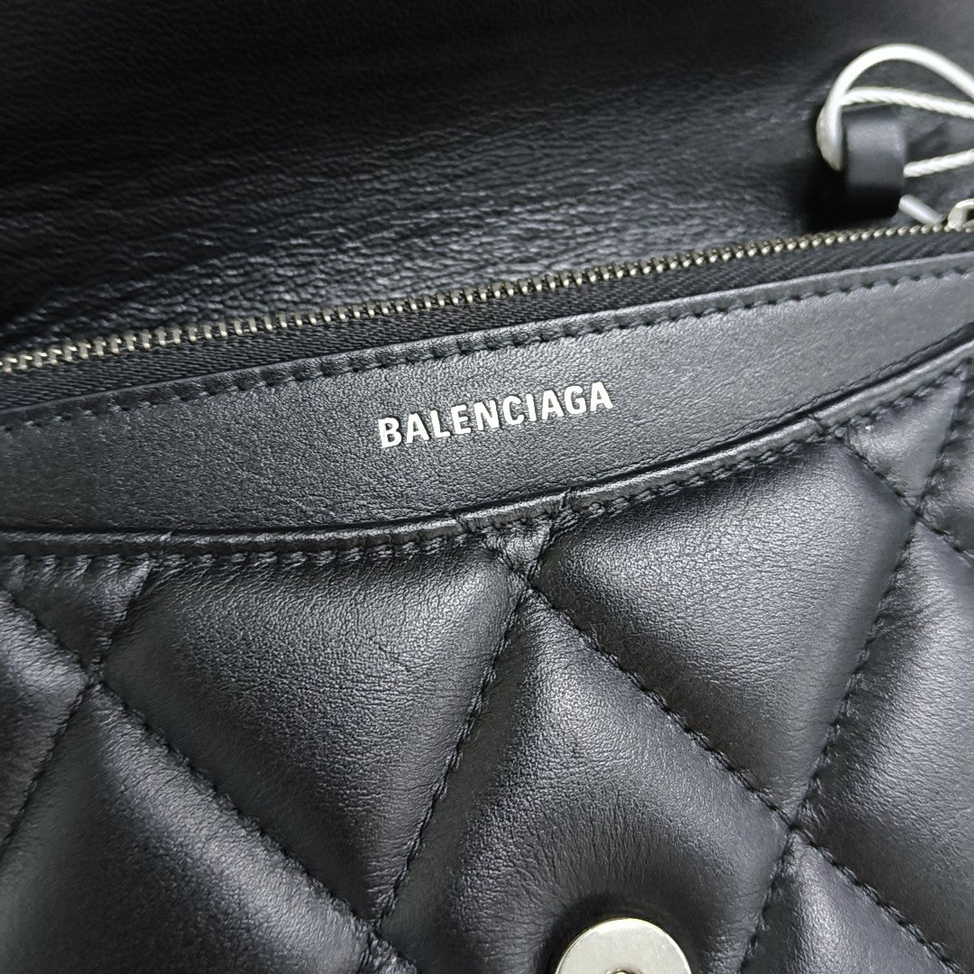 Quilted Calfskin Black