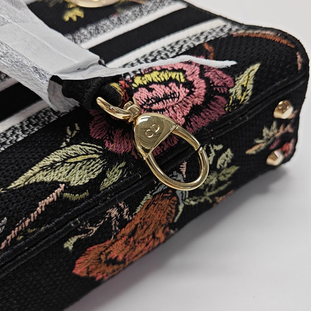 Lady D-Lite Mini Canvas Black