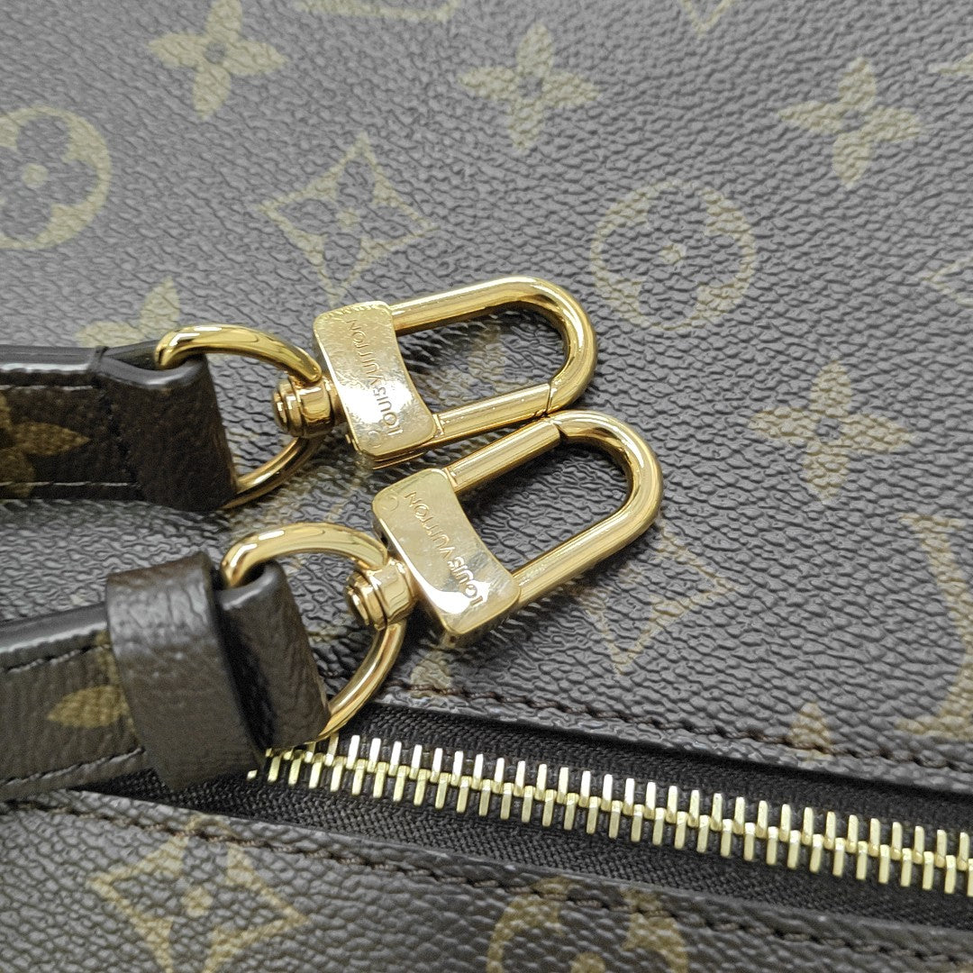 MÉTIS MM Monogram Coated Canvas Brown