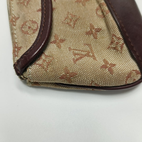 ANNE SOPHIE Monogram Canvas Beige
