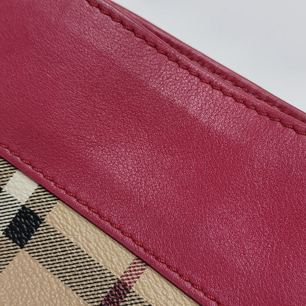 Coated Canvas Crossbody Bag Beige