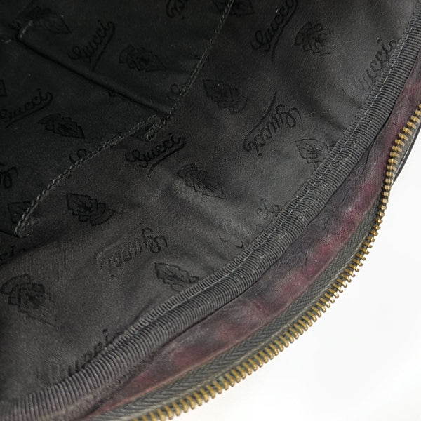 GG Imprime Messenger Monogram Coated Canvas Black