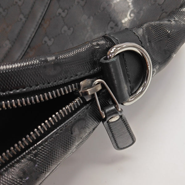 GG Imprime Coated Canvas Black