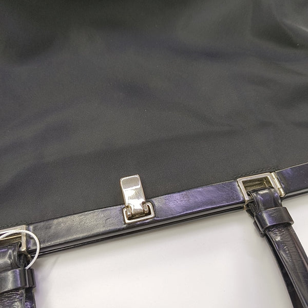 Nylon Tote Bag Black