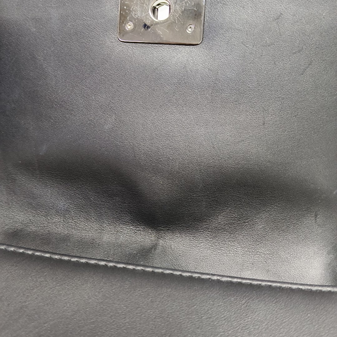 BOY CHANEL Medium Special Material Black