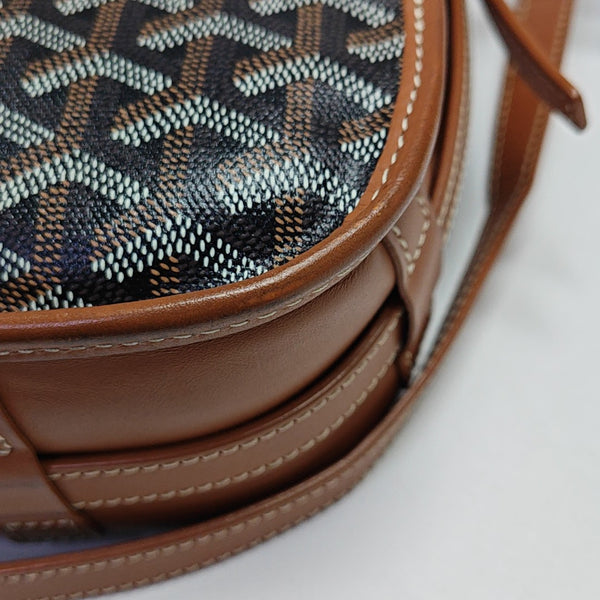 Belvedere Coated Canvas Brown