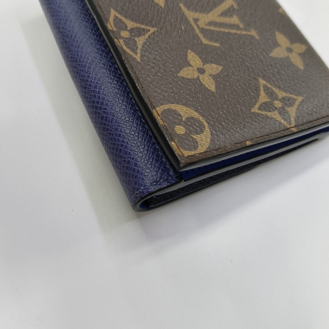 MULTIPLE Monogram Coated Canvas Brown Wallet