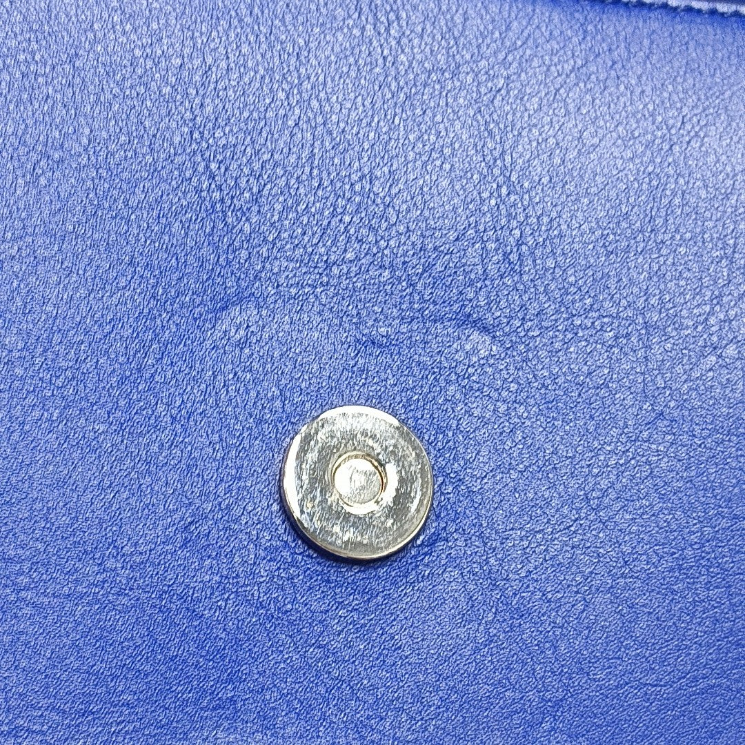 Faye Medium Calfskin Blue