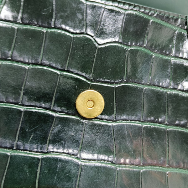 Hourglass S Calfskin Green