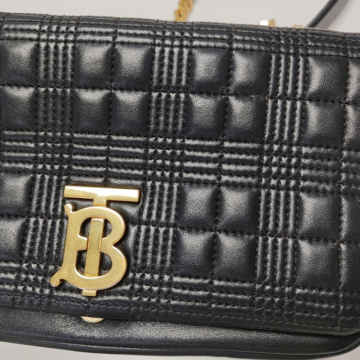 Lola Small Quilted Lambskin Black