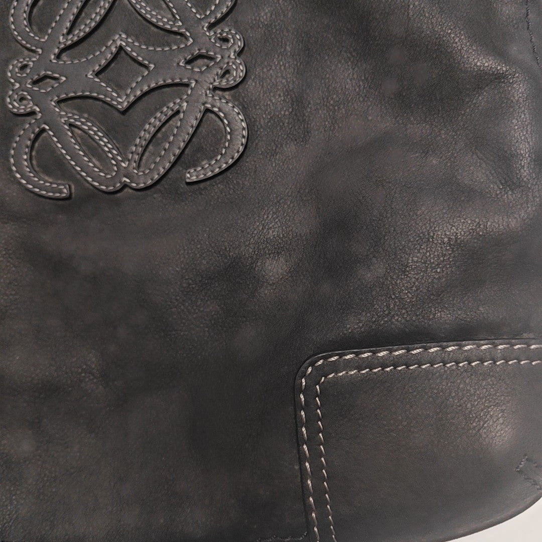 Calfskin Shoulder Bag Black