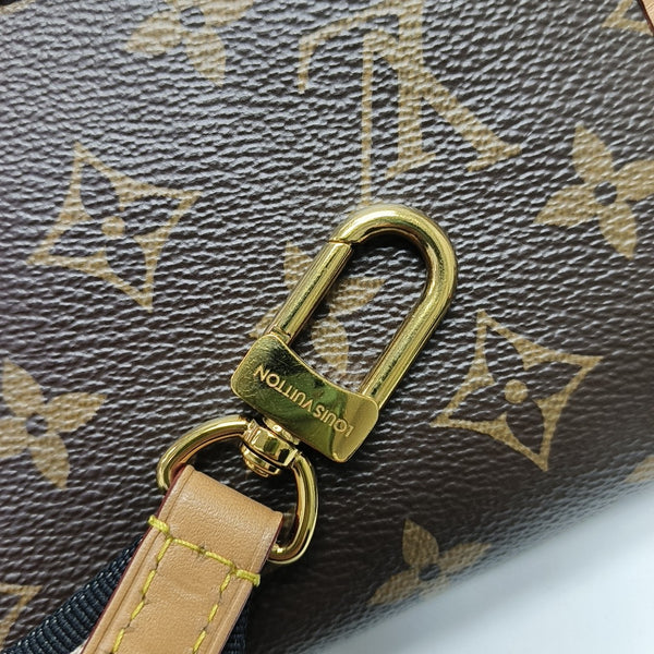 DIANE Monogram Coated Canvas Brown