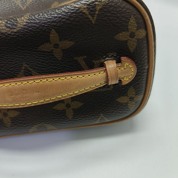 NICE Super Mini Monogram Coated Canvas Brown