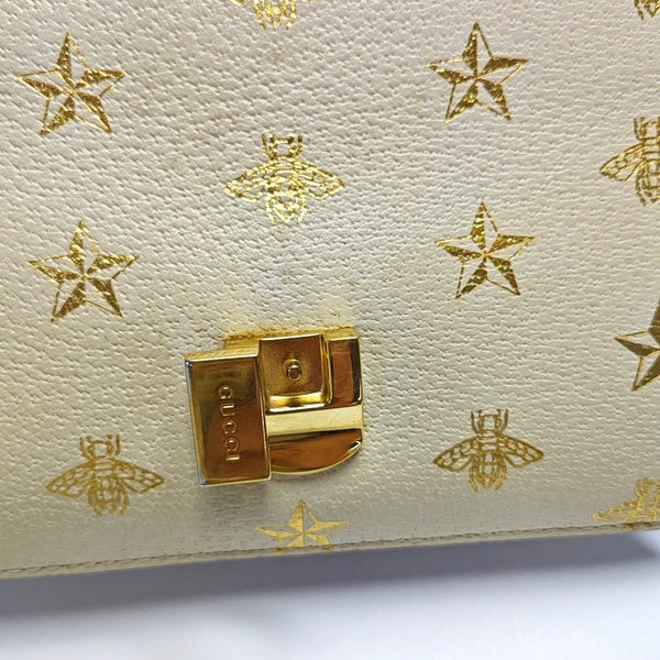 Authenticated pre-owned  Sylvie Mini Calfskin White - Shoulder Bag at Looply