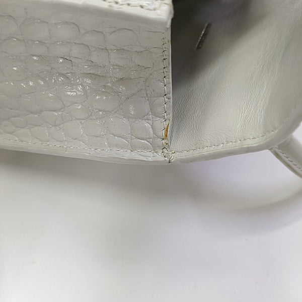 Hourglass XS Calfskin White