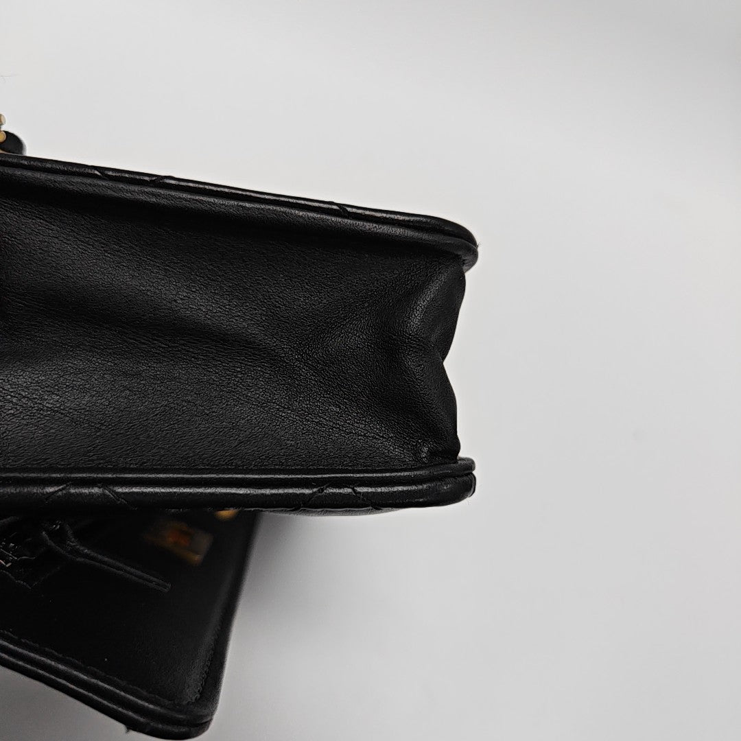 2.55 WOC Quilted Calfskin Black