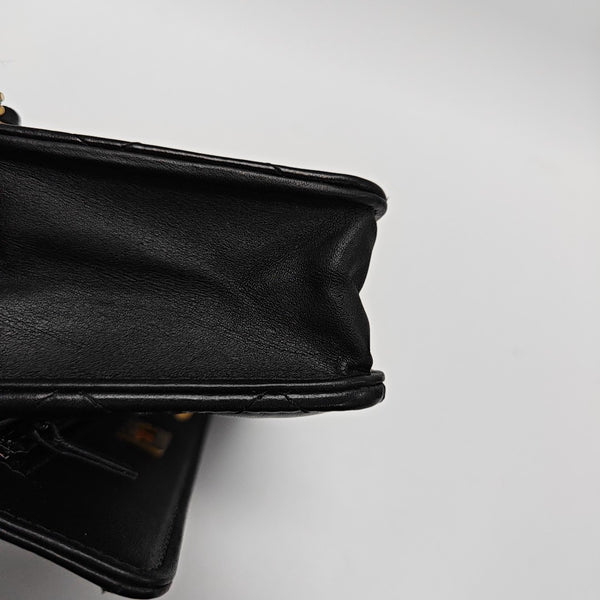 2.55 WOC Quilted Calfskin Black
