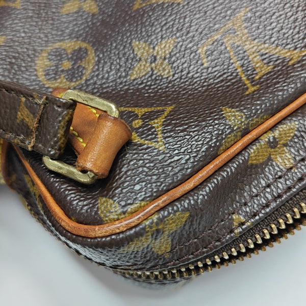 MARLY BANDOULIERE Monogram Coated Canvas Brown