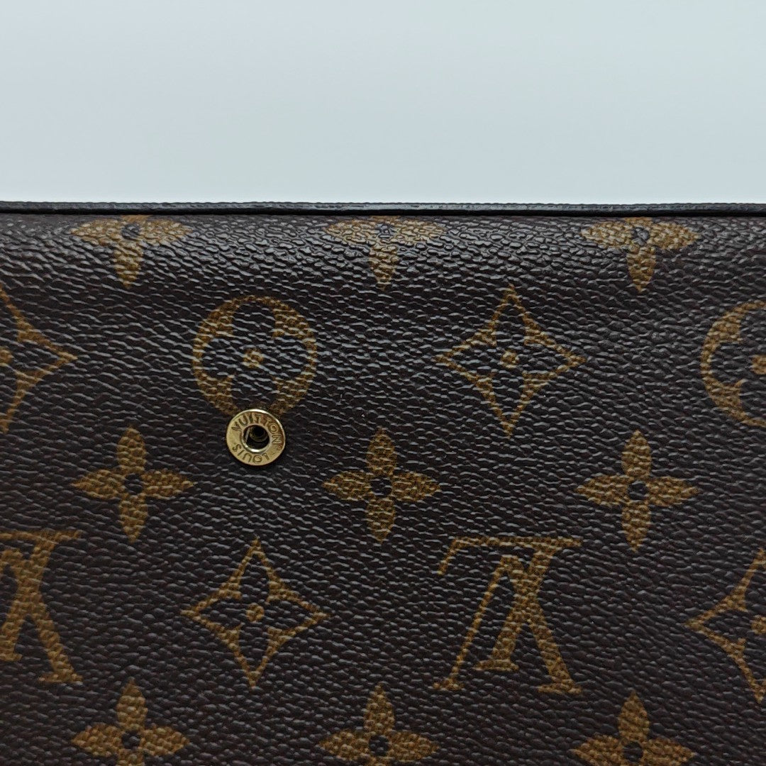 Authenticated pre-owned  FÉLICIE Monogram Coated Canvas Brown - Shoulder Bag at Looply