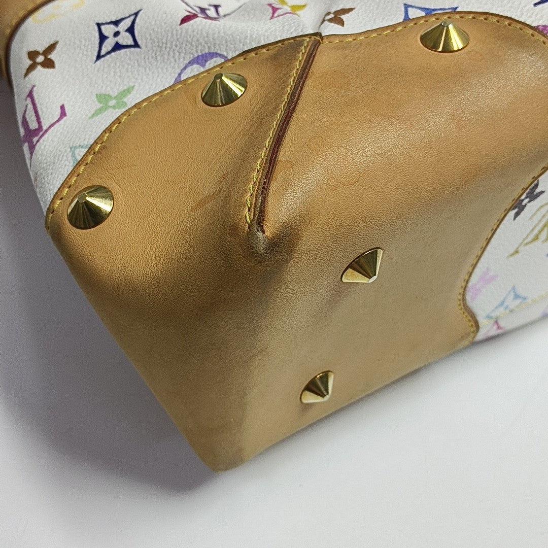 LV × TM JUDY Monogram Coated Canvas White