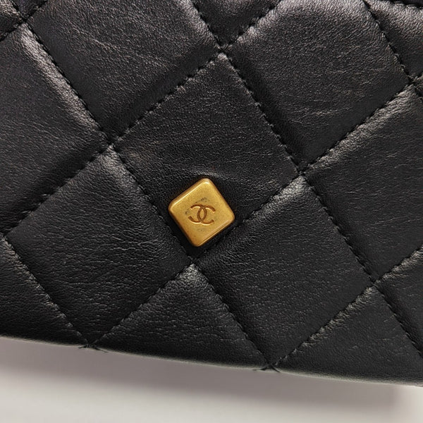 Quilted Lambskin Black