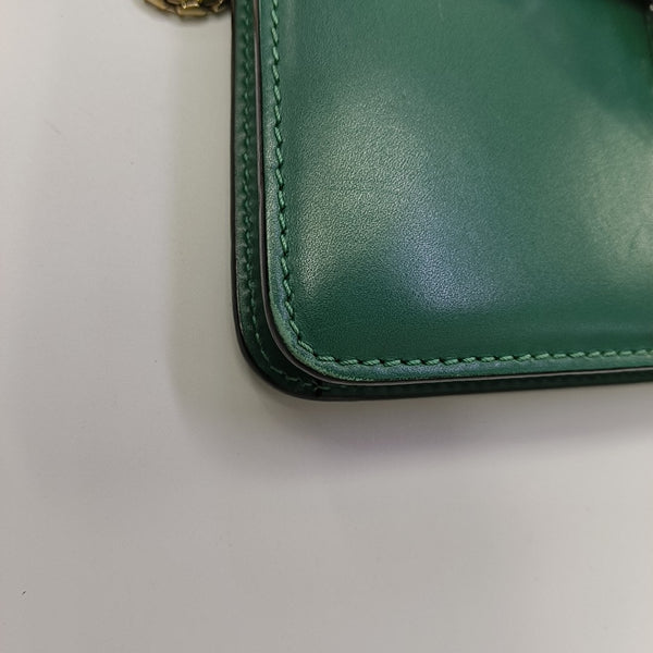 SERPENTI FOREVER Small Stingray Leather Green
