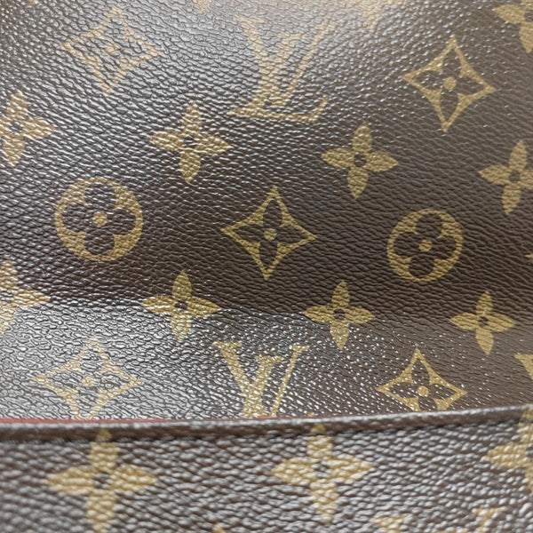 SAINT PLACIDE Monogram Coated Canvas Brown