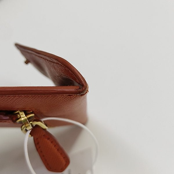 Calfskin Wallet Orange