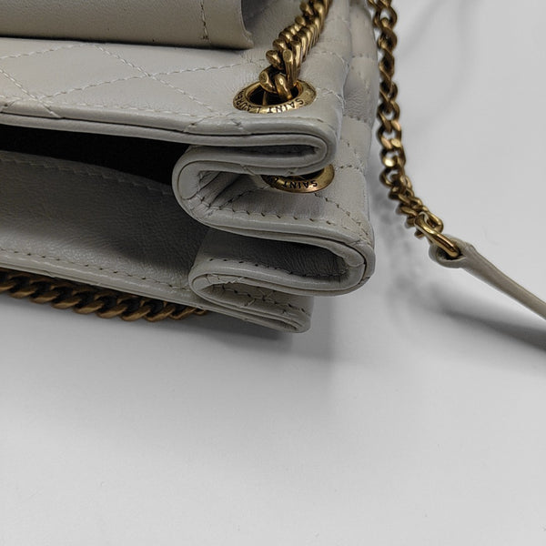 NOLITA Mini Quilted Lambskin Beige