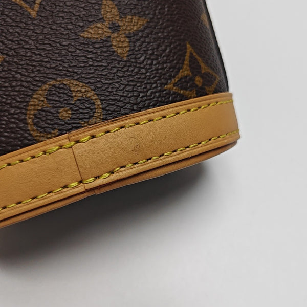 FOLD ME Monogram Coated Canvas Brown