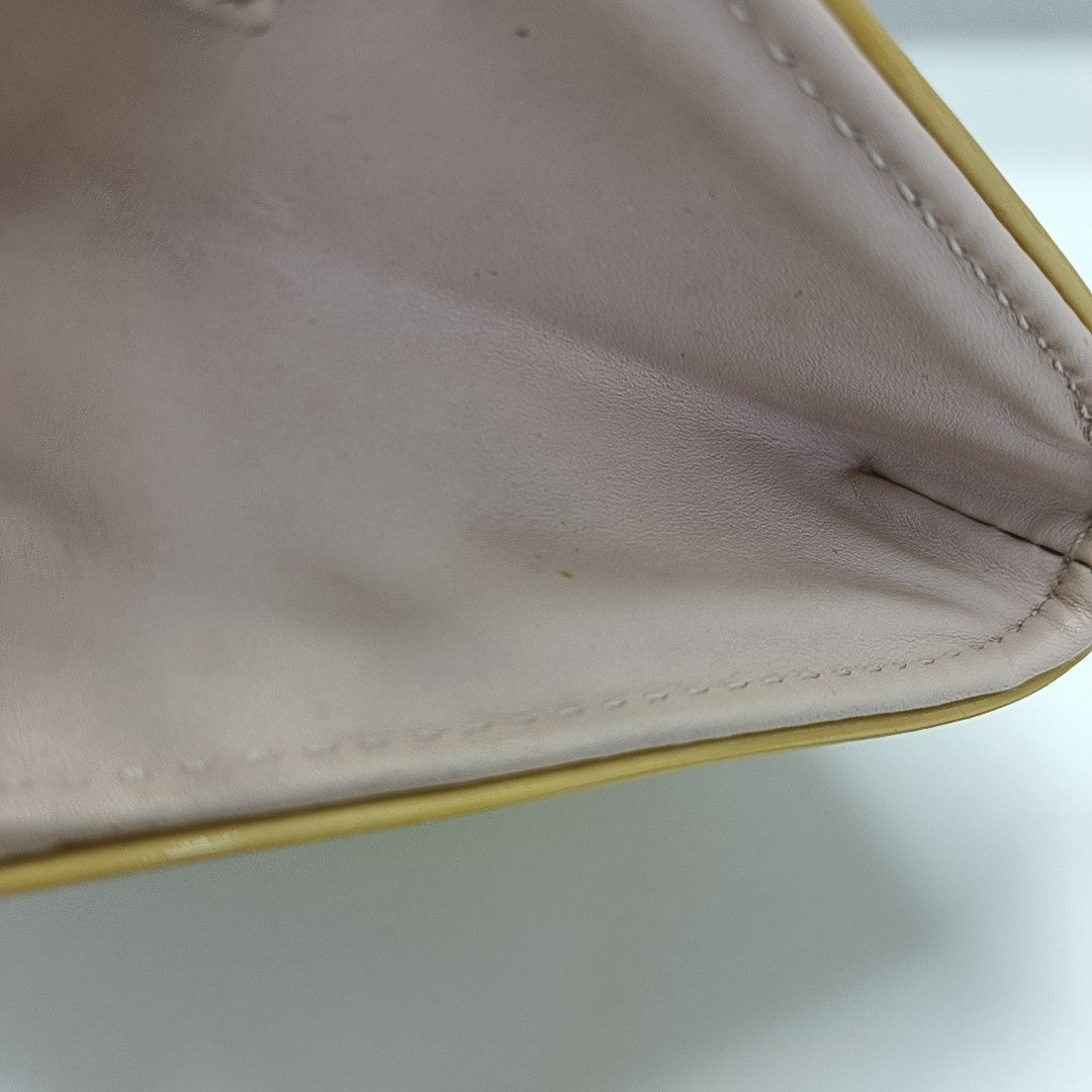 ROSSMORE Monogram Patent Leather Yellow