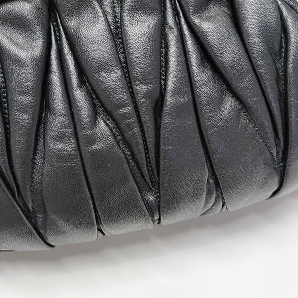 Miu Belle Lambskin Black